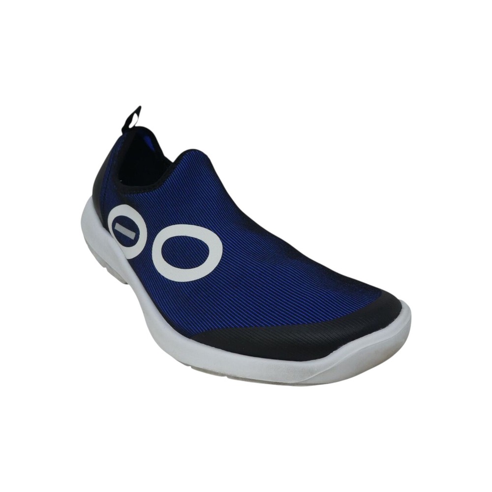 OOFOS OOmg Sport Recovery Shoe Mens 9.5 Navy Blue Slip On Sneakers